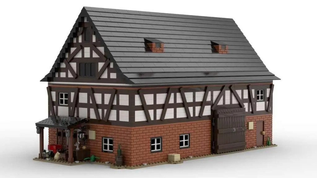 BlueBrixx Big timber barn • Set 103569 • SetDB