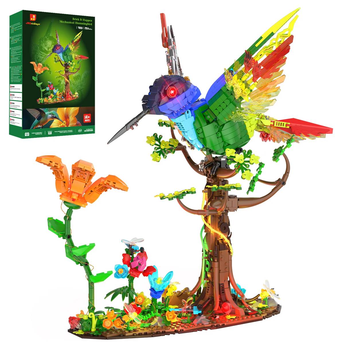 JMBricklayer Mechanical Hummingbird • Set 70011 • SetDB