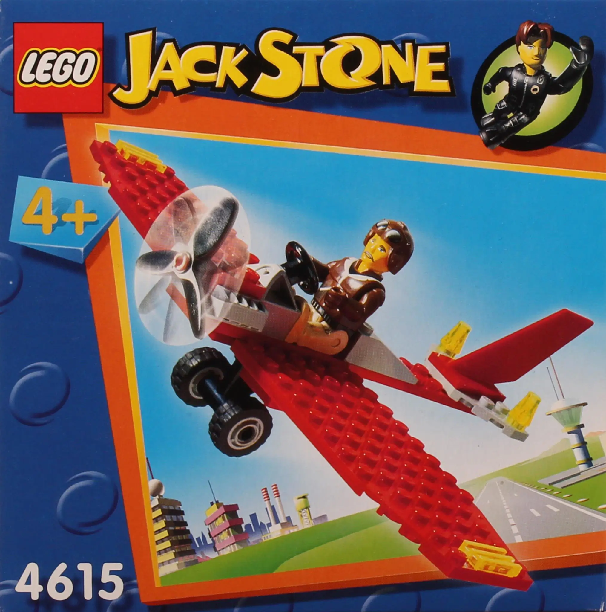 LEGO 4 Juniors Red Recon Flyer • Set 4615 • SetDB