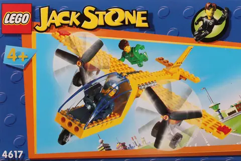 LEGO 4 Juniors Red Recon Flyer • Set 4615 • SetDB