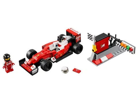 LEGO Speed Champions Scuderia Ferrari SF16-H Driver