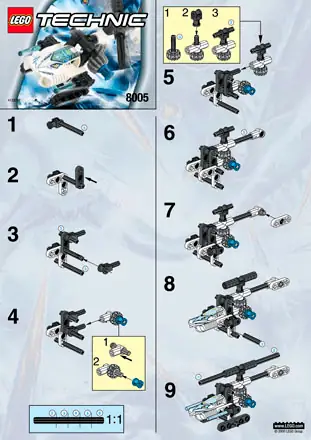 LEGO RoboRiders Power • Set 8514 • SetDB • Merlins Briques
