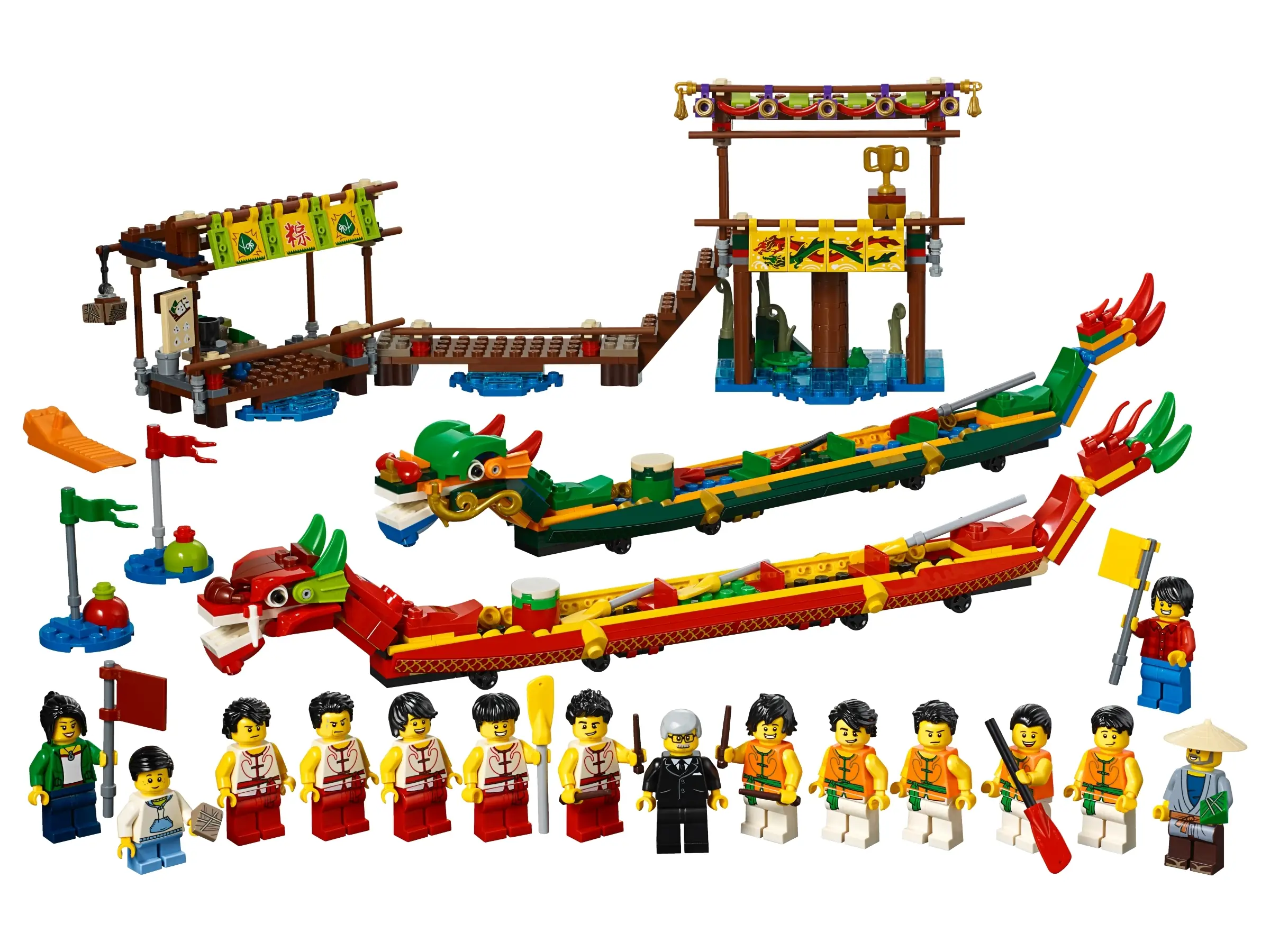 LEGO Holiday Dragon Boat Race • Set 80103 • SetDB