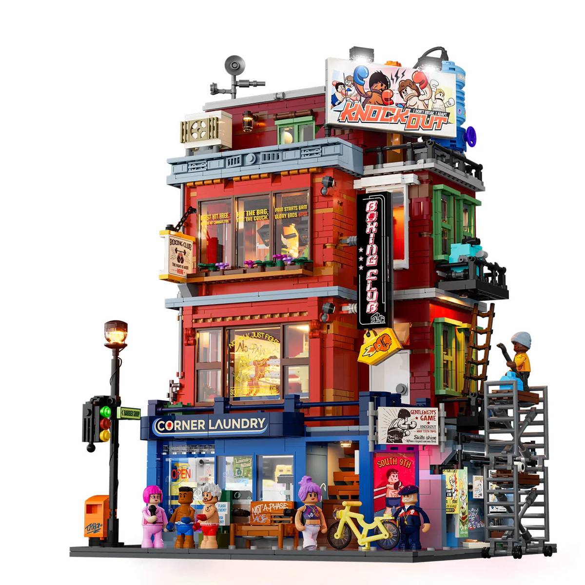 Lumibricks Boxing Club • Set 19009 • SetDB • Merlins Briques