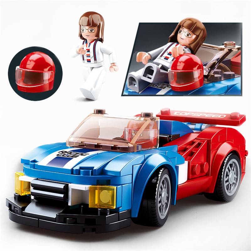 Sluban Butterfly Racing Car • Set M38-B0633E • SetDB