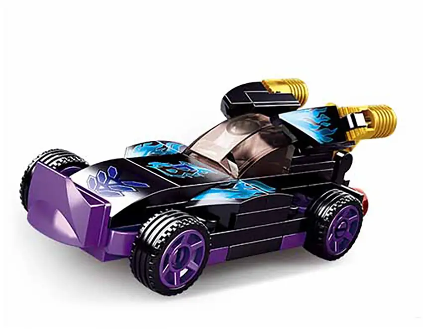 Sluban Purple Raptor Car • Set M38-B0801B • SetDB