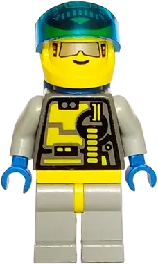 Sp049 LEGO Space Unitron Chief • Minifig sp049 • SetDB